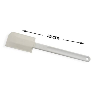 Trix 32cm White Silicone Spatula - Perfect for Baking