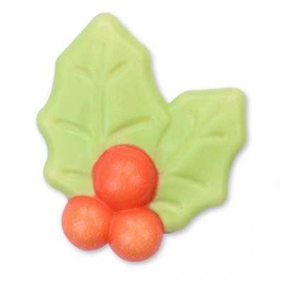 MODECOR SET OF 72 PURE WHITE CHOCOLATE HOLLY BERRIES