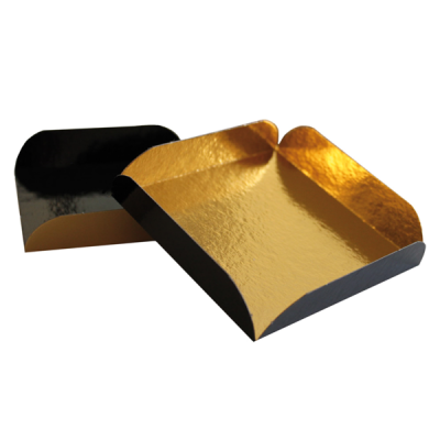 GDP SET OF 200 GOLD/BLACK DUAL USE BASES 8X8 CM