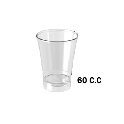 "Set de 30 Vasos SN Reutilizables para Degustación - 60cc"