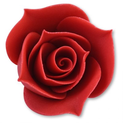 ROSAS DE AZUCAR ROJAS 4 CMS (CAJA DE 20 UNDS)