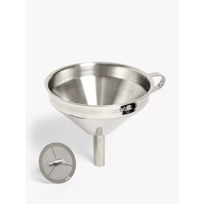 PME STAINLESS STEEL FUNNEL 13 CM DIAMETER