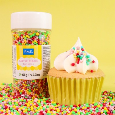 PME JAR 60 GR MINI COLORED SPRINKLES BALLS