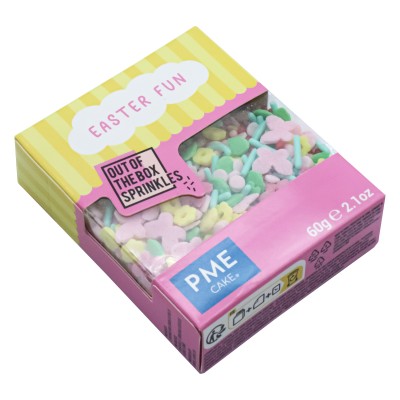 PME BOX 60 GR EASTER FUN SUGAR SPRINKLES