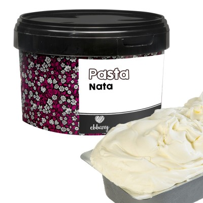 Pasta de Nata EBBANY 3 KG: Crema Perfecta para Repostería