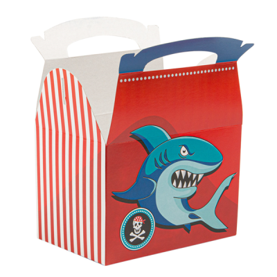 GDP SET DE 50 CAJAS MENU INFANTIL PIRATAS 15,X10,5