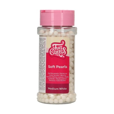 FUNCAKES PERLAS DE AZUCAR BLANCO SUAVE (60 GRMS)