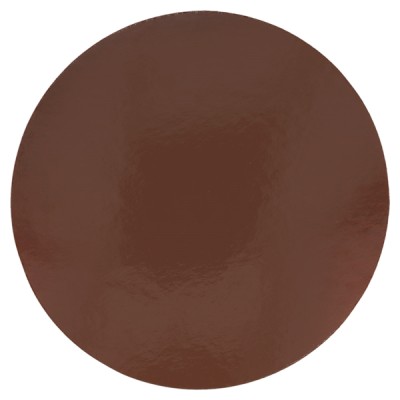 GDP CHOCOLATE/PRALINE CARDBOARD DISC 24 CM (UNIT)