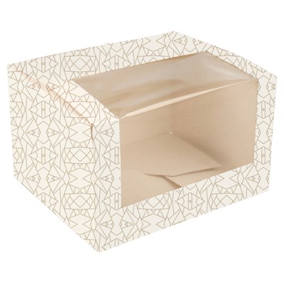 GDP CAJA BLANCA CON VENTANA 11X13X8 CM