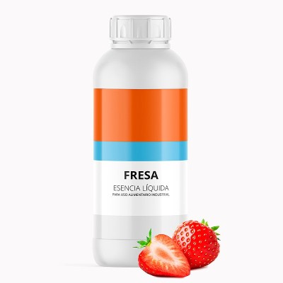 "Aroma Profesional de Fresa DWR - Botella de 1 Litro para Pastelería"