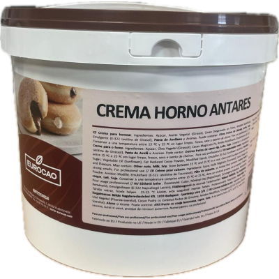 Crema de Cacao y Avellana Antares 6kg - Ideal para Hornear