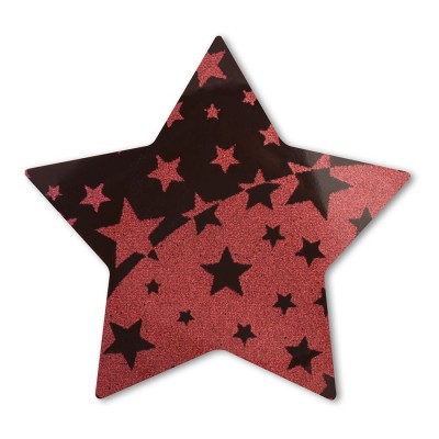 MODECOR SET 25 CHRISTMAS STAR CHOCOLATE PLAQUES