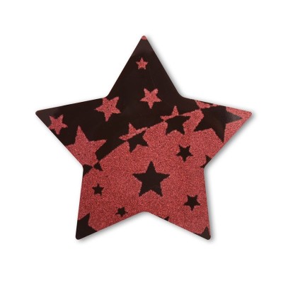 MODECOR SET 25 CHRISTMAS STAR CHOCOLATE PLAQUES