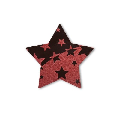 MODECOR SET 25 CHRISTMAS STAR CHOCOLATE PLAQUES