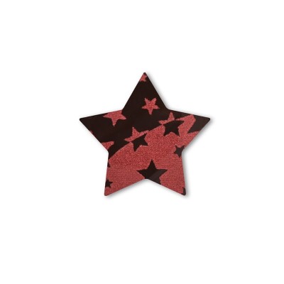 MODECOR SET 25 CHRISTMAS STAR CHOCOLATE PLAQUES