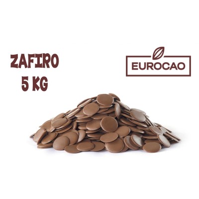 COBERTURA CHOCOLATE ZAFIRO CON LECHE (BOLSA 5 KG)