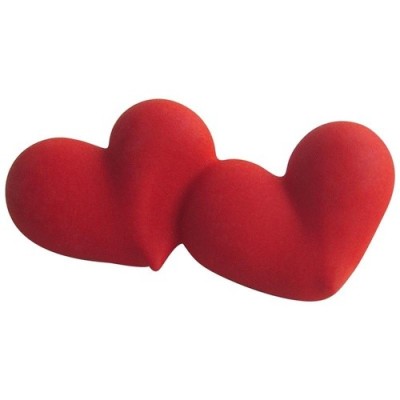 Dulce amor: 96 corazones rojos de azúcar para decorar