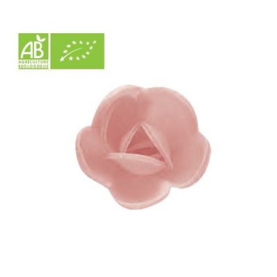 Introducing the "FLORENSUC SET OF 20 MINI BIO WAFER ROSES Ø30MM" – perfect for adding a delicate and elegant touch to your cakes