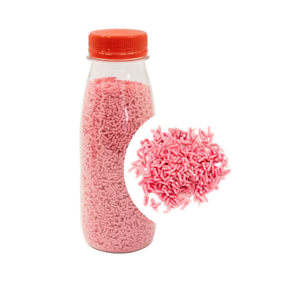 Fideos de Azúcar Rosa 165g - Dulce Decoración Perfecta