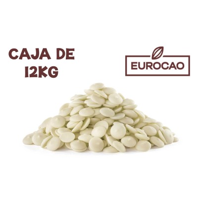 Chocolate Zafiro Blanco Eurocao - Caja 12 kg de Sabor