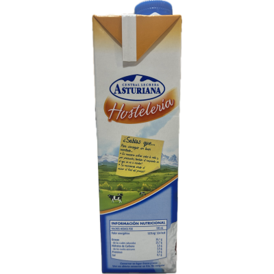 "La Asturiana Pure UHT Cream 35.1% Fat (Liter)"