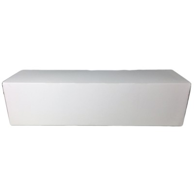 White Box for Logs/Rolls 40x14.5x9.5 cm (Unit)