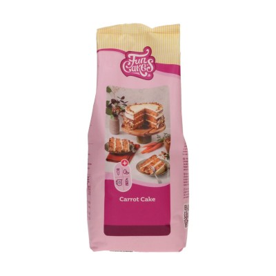 FUNCAKES BOLSA 1 KG PREPARADO TARTA DE ZANAHORIA