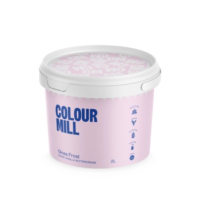 COLOUR MILL CUBO 2 KG BUTTERCREAM BLANCO BRILL