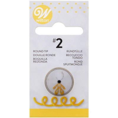 WILTON BOQUILLA BLISTER REDONDA CARDADA Nº002