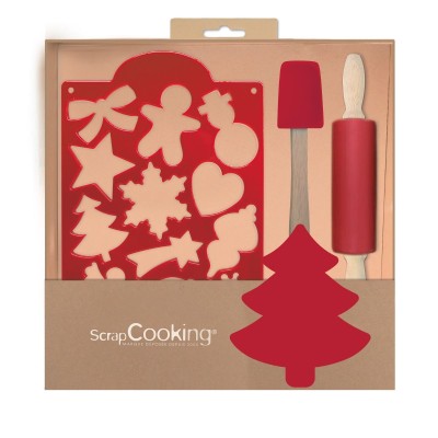 SCRAPCOOKING SET CORTADOR MULTIPLE/RODILLO/PALETA