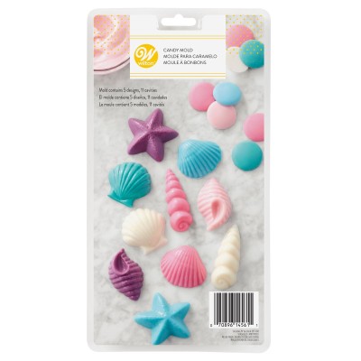 WILTON MOLDE CHOCO CANDY PVC PARA CONCHITAS DE MAR