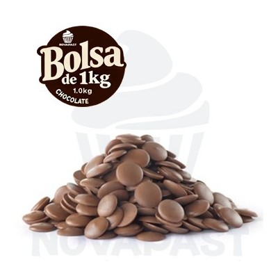 CHOCOLATE SUCED. NOVAPAST CON LECHE (BOLSA 1 KG)