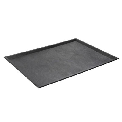 Bandeja Pizarra Gris 40x30 cm: Elegancia para Vitrinas