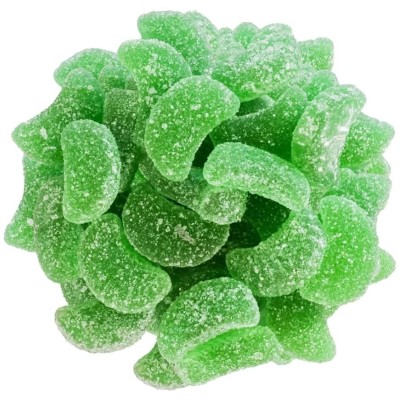 AP BAG 1 KG MELON FLAVORED GUMMY SLICES