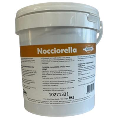 Premium Nocciorela Cocoa Cream Cube 6 kg