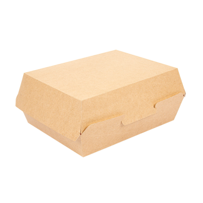 Cajas Kraft Lunch 50 unidades 22,5x17x8,5 cm