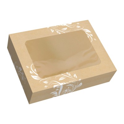 Elegant Windowed Gala Box 17x11.5x5 cm