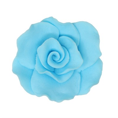 PME Set de 36 Rosas de Azúcar Azul 4 cm - Elegancia Dulce