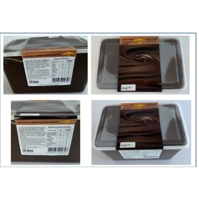 Delicia de Crema de Cacao Chocofil 4 kg para Repostería