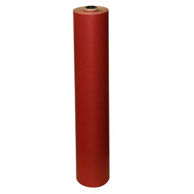 ROLLO 100M.  PAPEL KRAFT ROJO LISO ANCHO 70CM