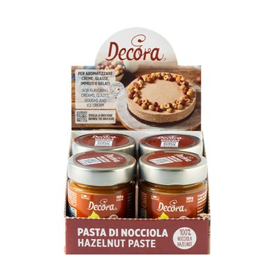 DECORA BOTE 100 GR PASTA SABOR AVELLANA MULTIUSO