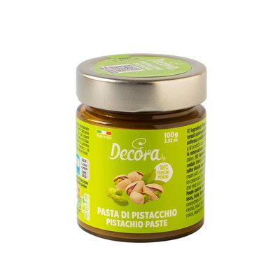 DECORA BOTE 100 GR PASTA SABOR PISTACHO MULTIUSO