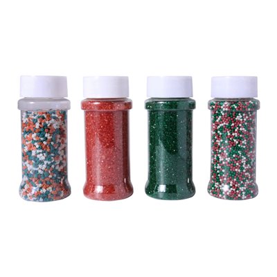 PME SET DE 4 SPRINKLES NAVIDEÑOS ALEGRIA