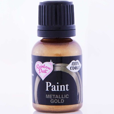 Edible Gold Paint 24g - Rainbow Dust Magic