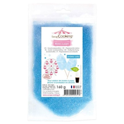 Blue Cotton Candy Mix 160g - Sweet Fun in Every Bite!