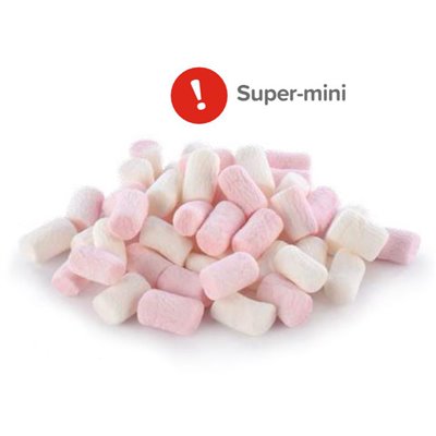 MODECOR 3 KG BAG SOFT ASSORTED MIX 4 MARSHMALLOWS