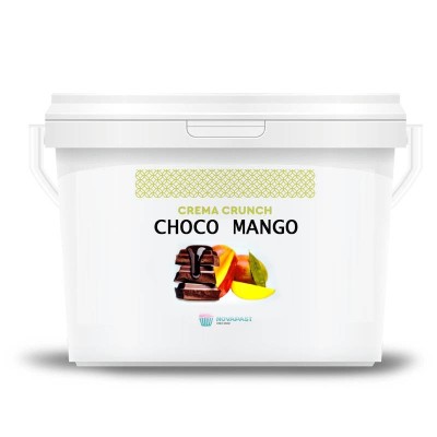 Chocolate Mango Crunch Cream - 3kg Delightful Cube