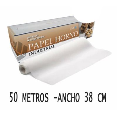 VP BOBINA 50 M. PAPEL HORNO PROF. ANCHO 38 CM