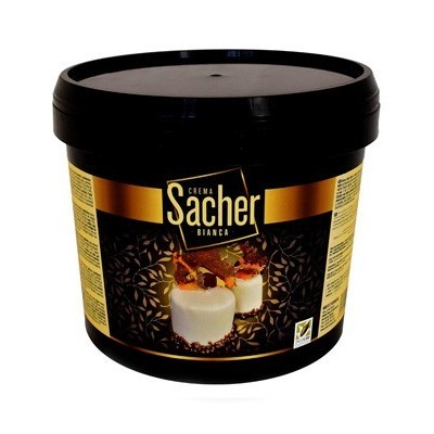 Crema Sacher Supreme Blanca: Delicia en cada capa.