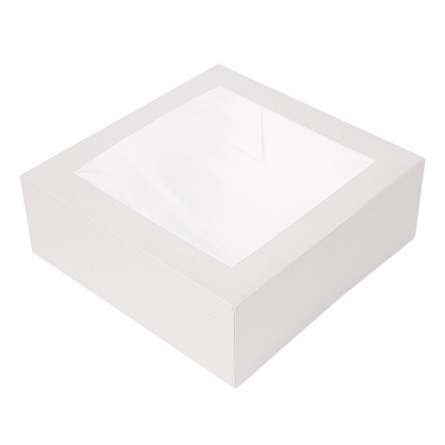 Caja Blanca Ventana Automontable 26x26x8 cm - Elegancia y Funcionalidad